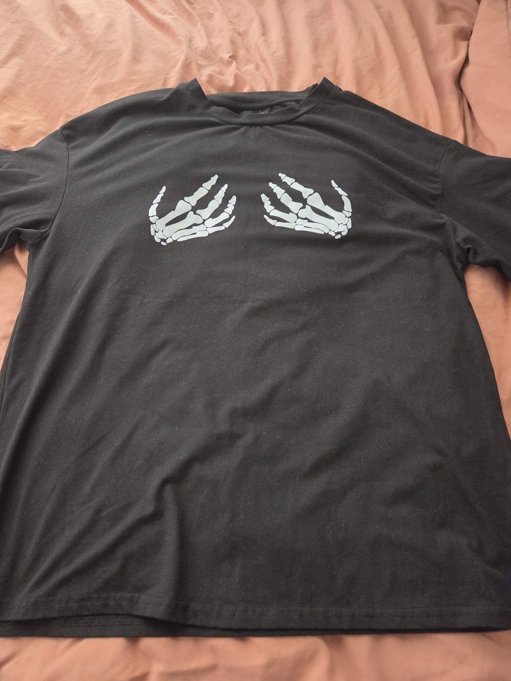 Skeleton Hands Graphic Tee